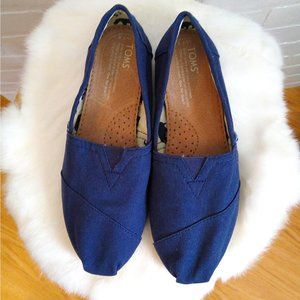 Toms Original 7.5 Navy Blue